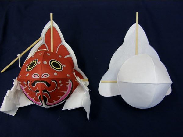金魚ねぷた絵付け体験