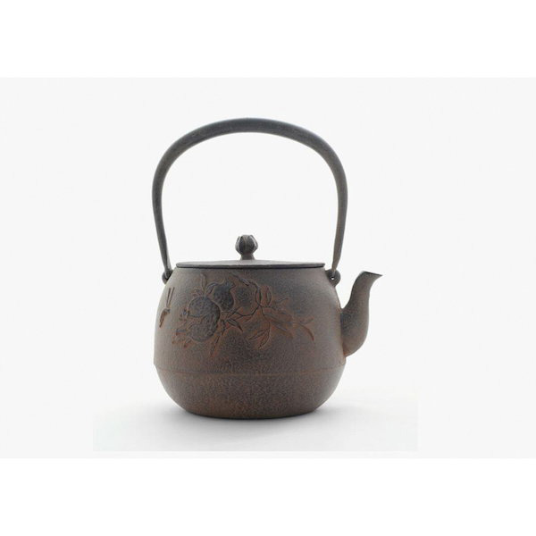 山形鋳物 鉄瓶「ざくろ」